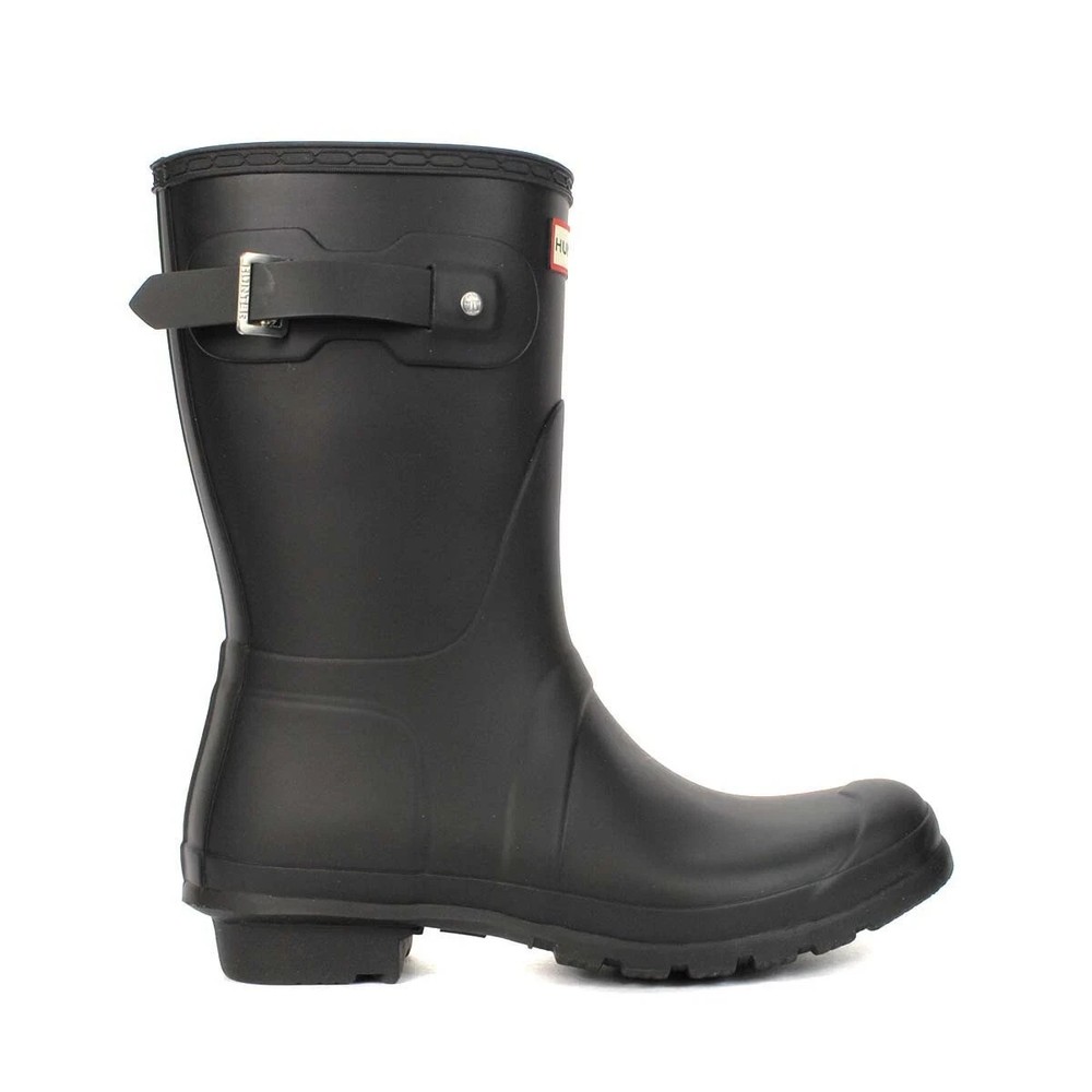 Hunter Original Short Women's Boots Black Size 5