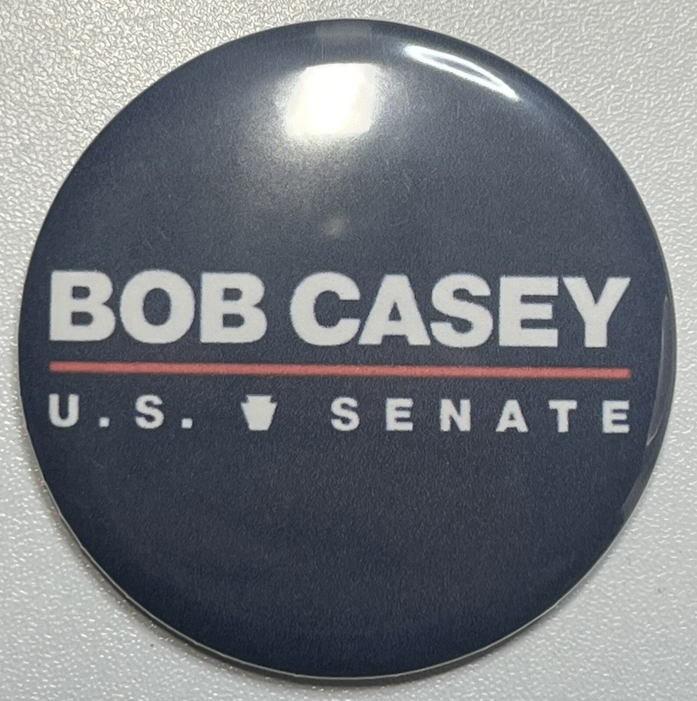 Bob Casey For Senate Button. 2.25in