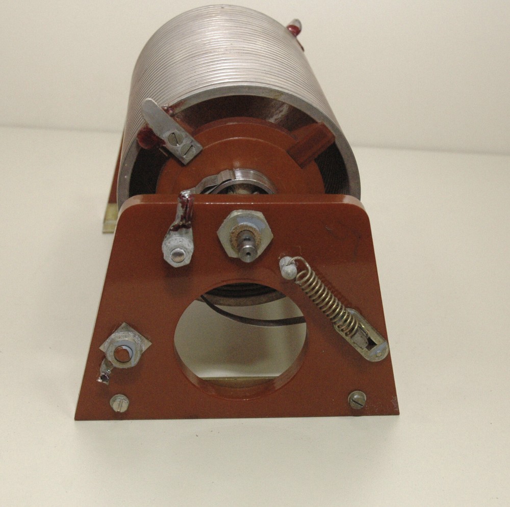 GIANT VARIABLE ROLLER INDUCTOR COIL-48uH- LINEAR POWER AMPLIFIER-ANTENNA TUNER
