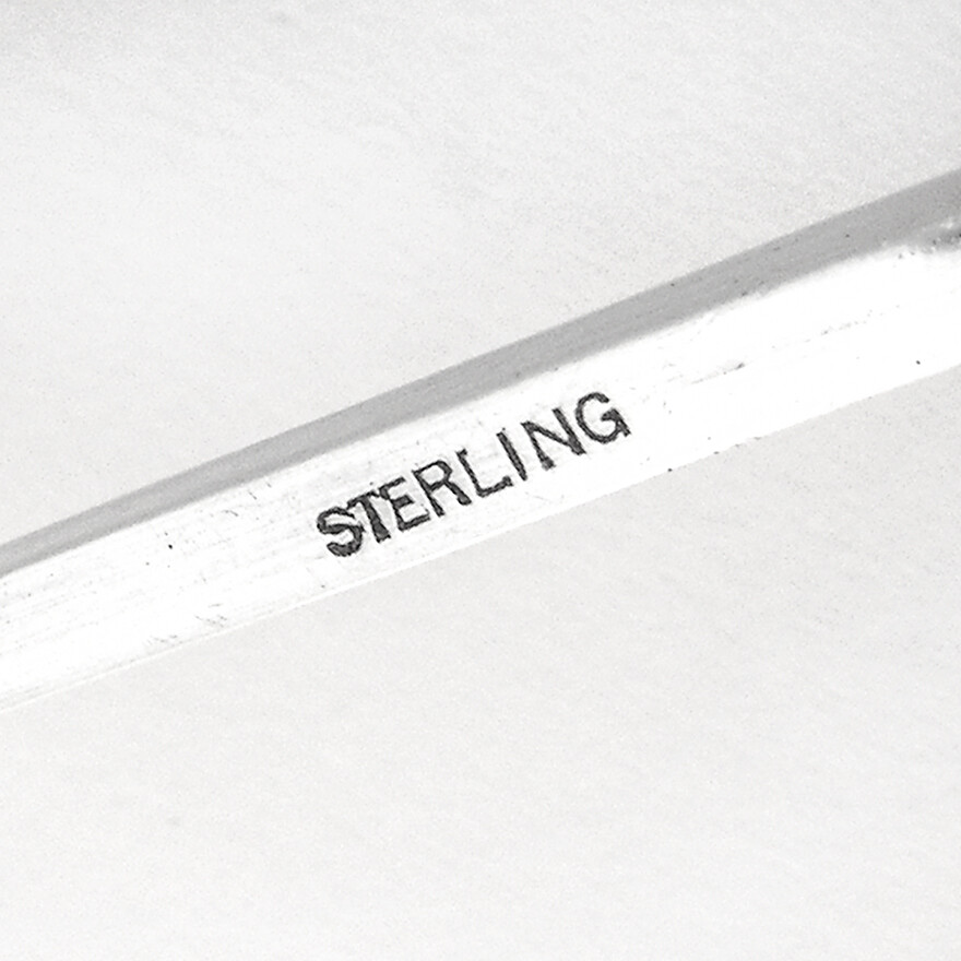 Candle Snuffer Sterling Silver Twist Handle