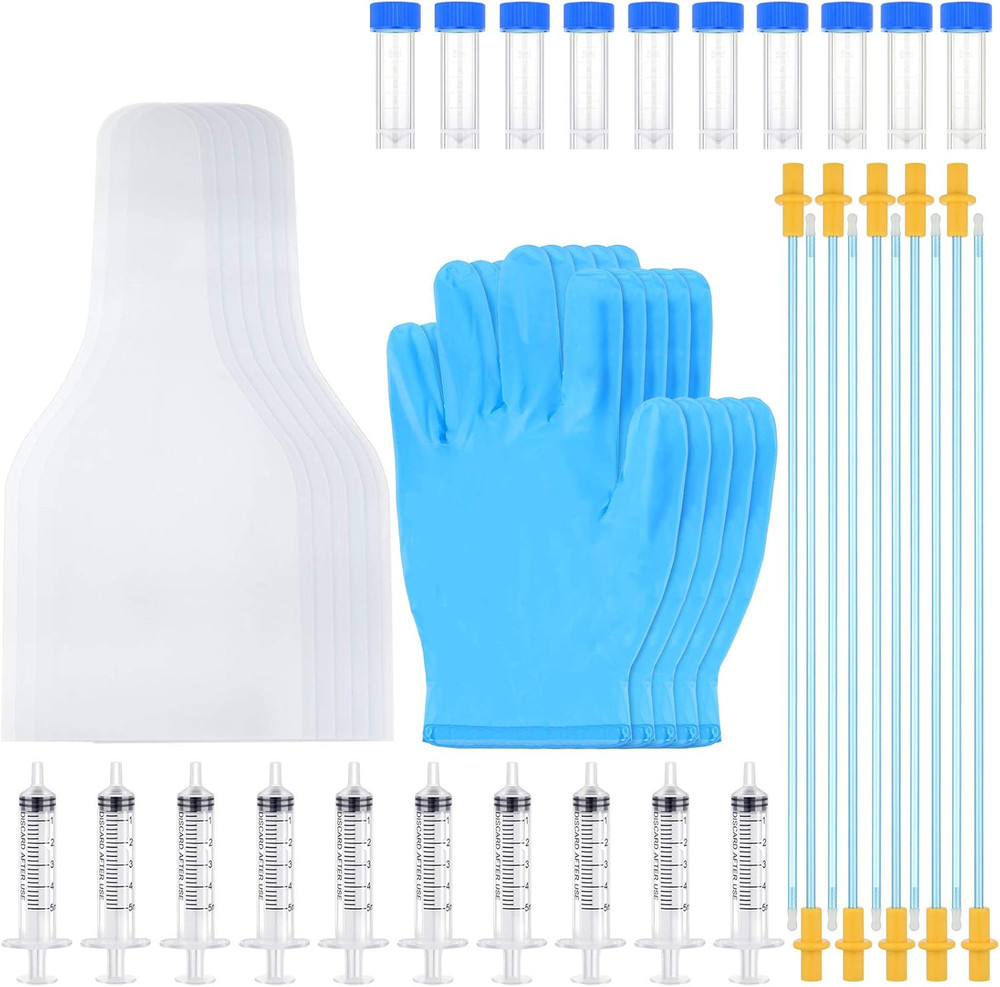 10 Set Artificial Insemination Dog Breeding Kit for Small Medium Breeds
