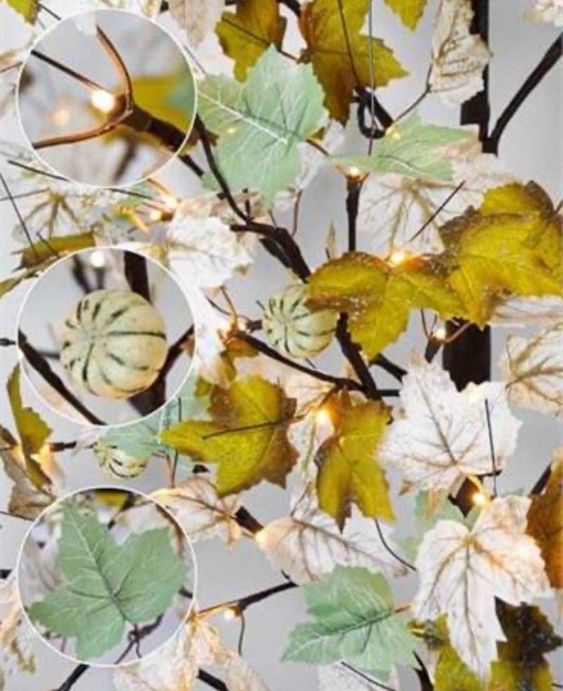 Lightshare Lighted Maple Tree 6FT 96 LED Artificial Fall Tree