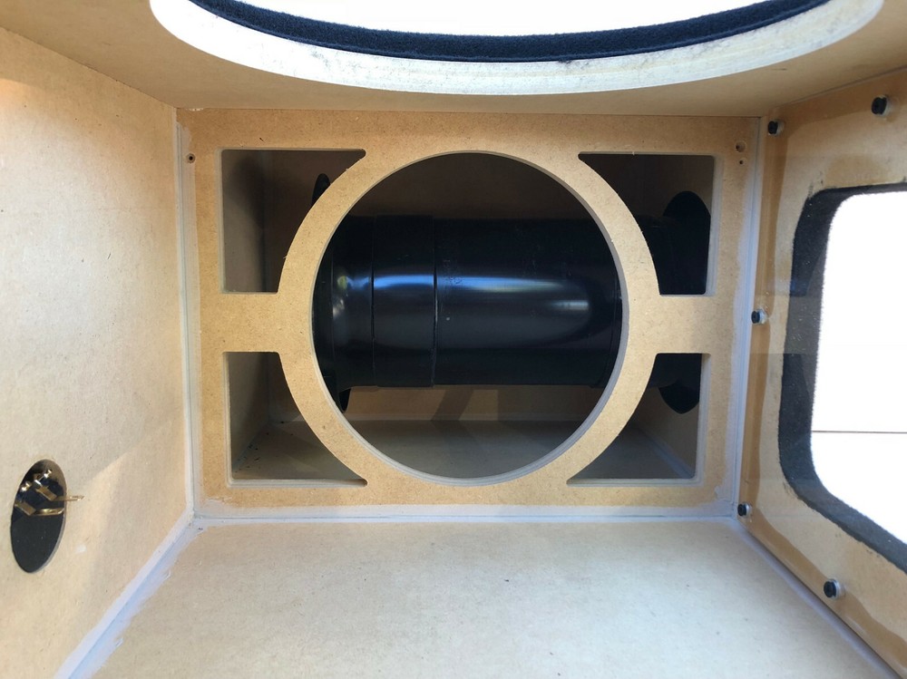 Custom Ported Sub Box Enclosure for 2 8" Skar Audio EVL-8 EVL Subs PLEXIGLASS