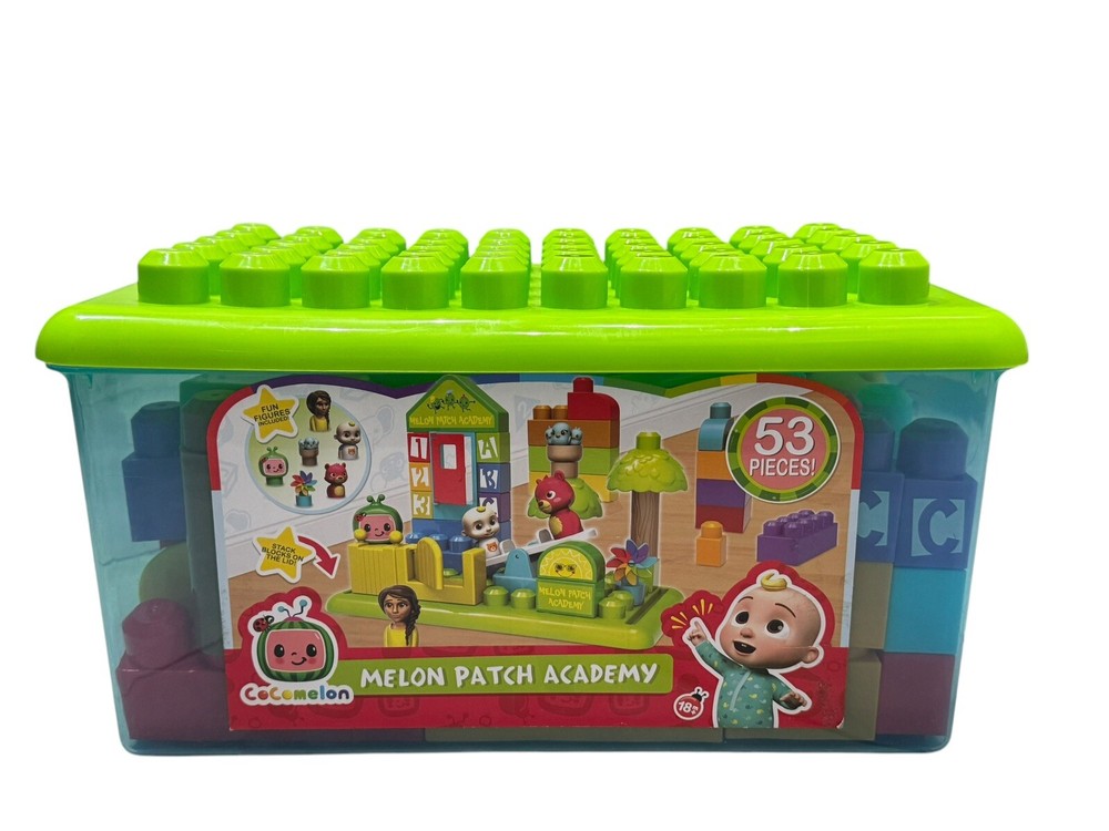 Cocomelon Patch Academy Early Learning  47 Piece Block Set
