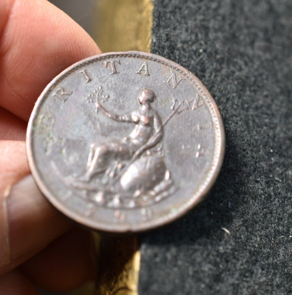 1799 GREAT BRITAIN HALF-PENNEY