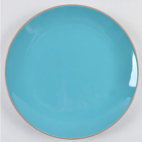 NWOT Baum Oasis Touquoise 4-Piece Dinnerware Set