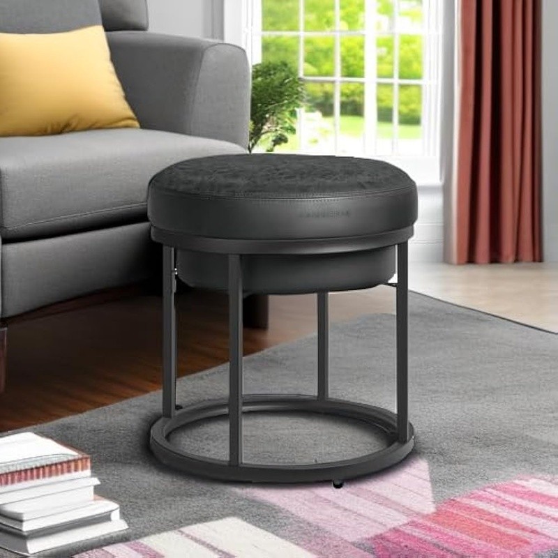 Modular Ottoman Reversible Top Footrest Seating End Table Award-Winning Design