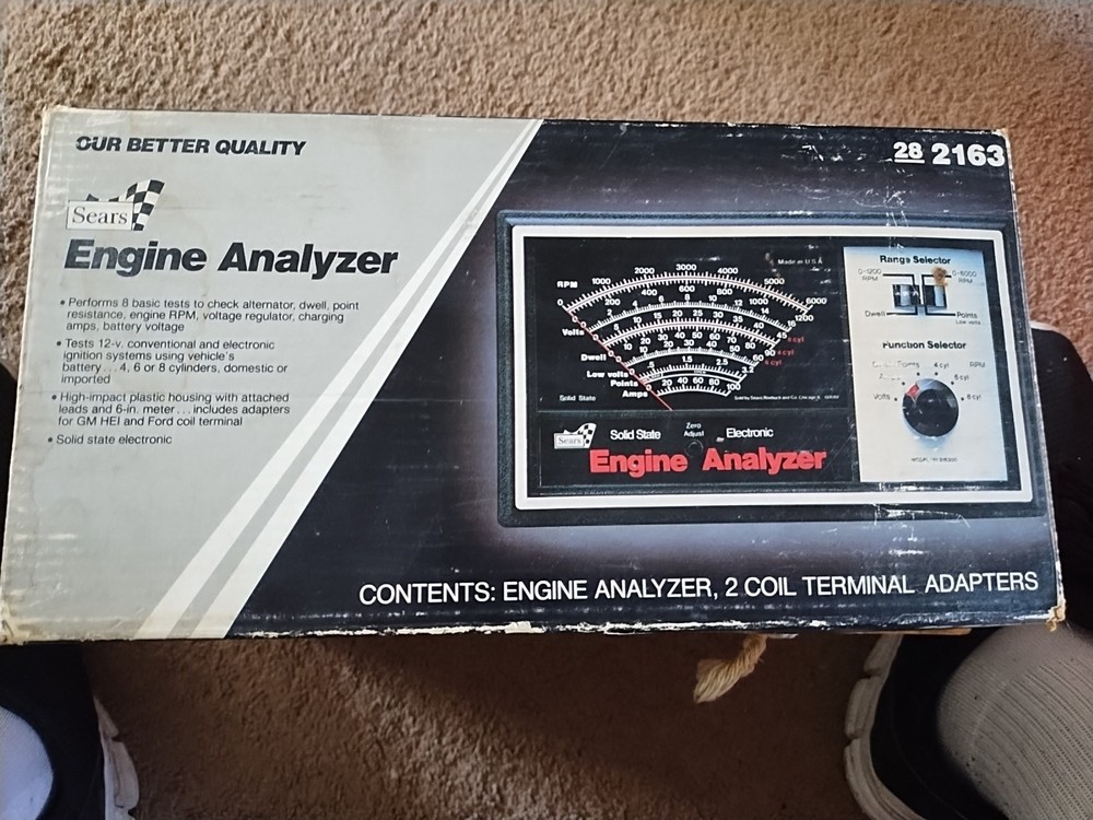 Vintage Sears Engine Analyzer