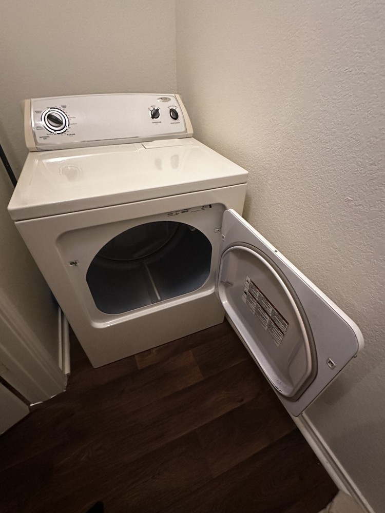 Whirlpool washer & dryer set used