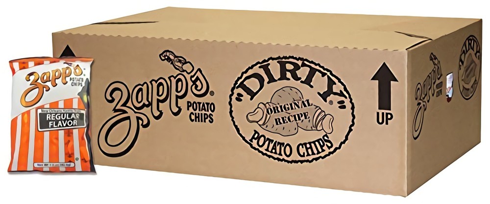 Zapp's New Orleans Kettle-Style Potato Chips, Regular | 30 Count