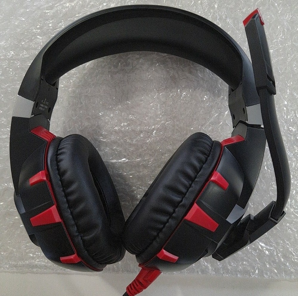 RUNMUS K2 Red Headset for Multiple Platform Gaming Headset