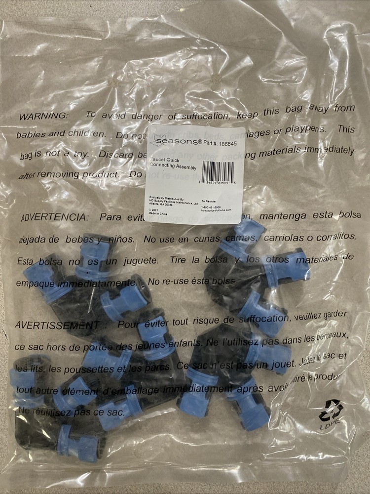 Faucet Quick Connecting Assembly SEASONS