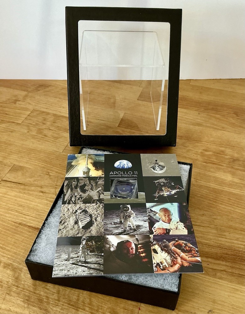 Apollo 11 Command Module Foil - Mission-Flown Material