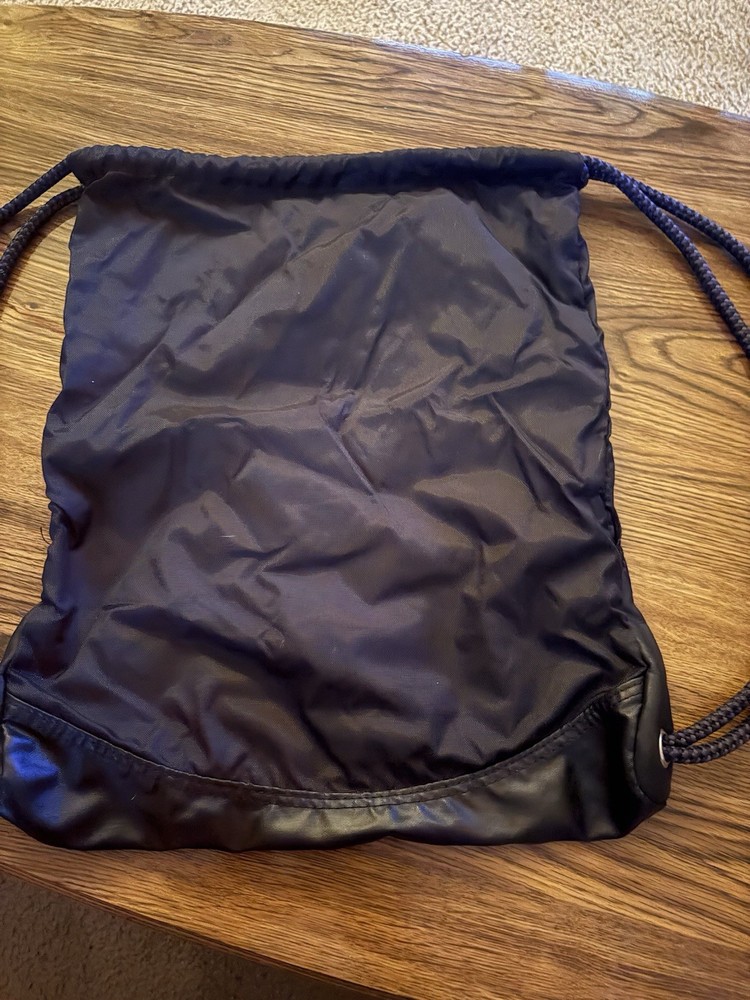 Nike Drawstring Bag Backpack Black excellent condition