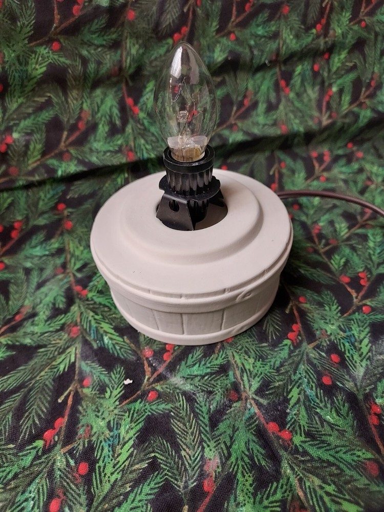 Ceramic Bisque~ Ready to Paint~ Christmas Tree ~ lighting included