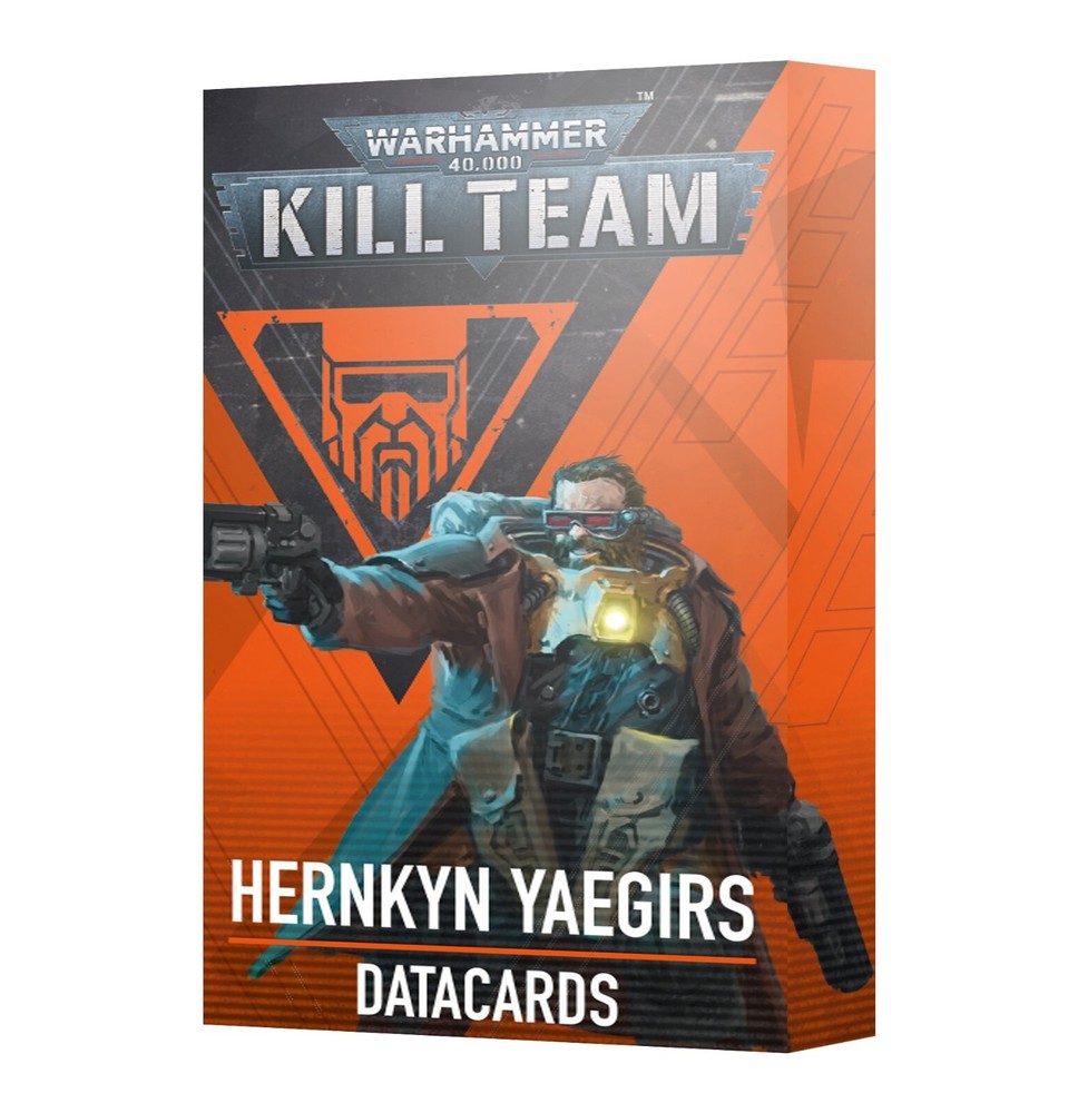 Warhammer 40k Kill Team: Hernkyn Yaegirs Votann Datacards NEW