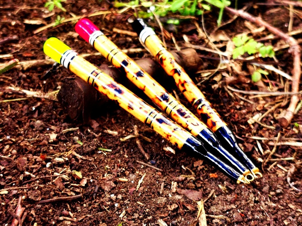 Handmade Scorched Carp Stalker Floats