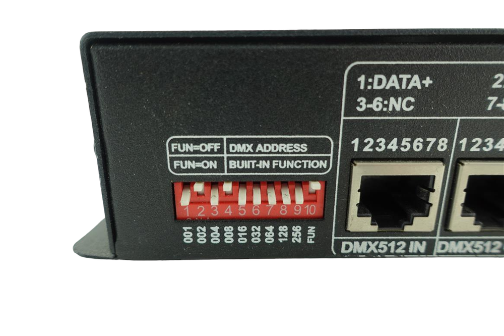 Litegear LED Lighting RGBW Controller 4x4A DMX512 Decoder 4 Channel DMX in Box