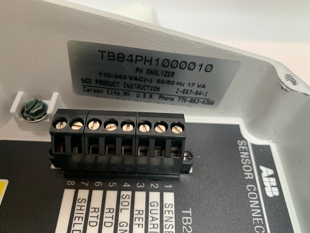 ABB TB84PH1000010 PH Analyzer TB84