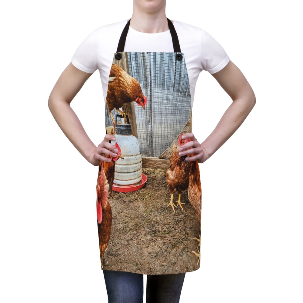 Cluckin' Cute Chicken Apron 🐔🍳