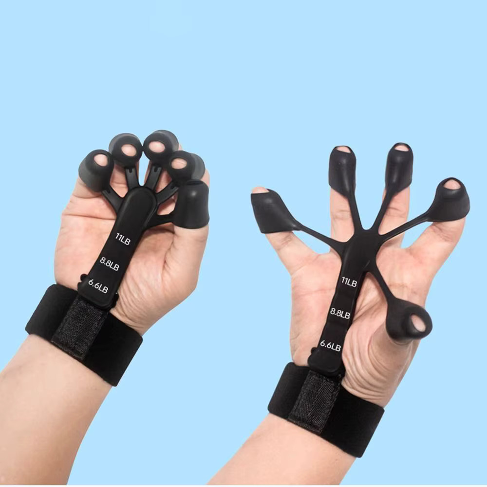Finger Gripper Strengthener Adjustable Hand Grip Trainer Exercise Tool