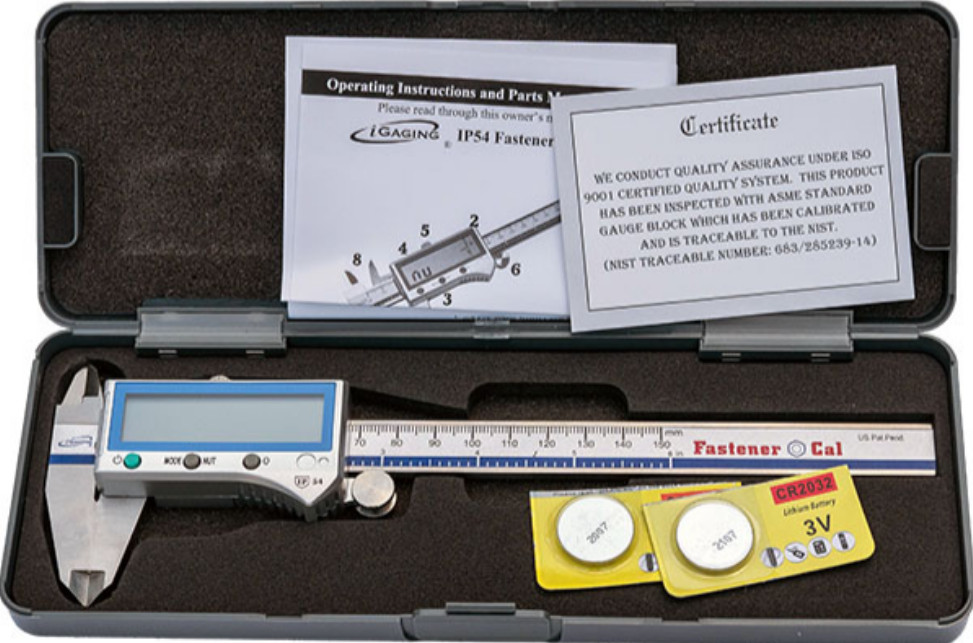iGAGING Fastener-Cal Caliper 8