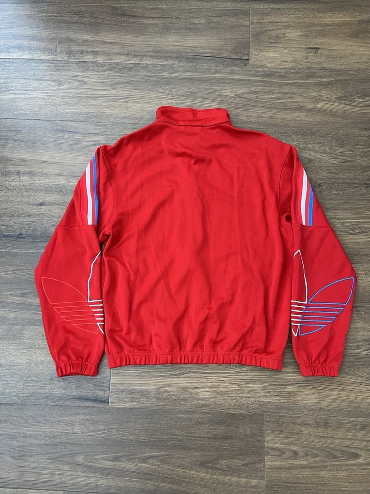 Adidas FTO Track Jacket Track Top - Scarlet Red - Medium/M