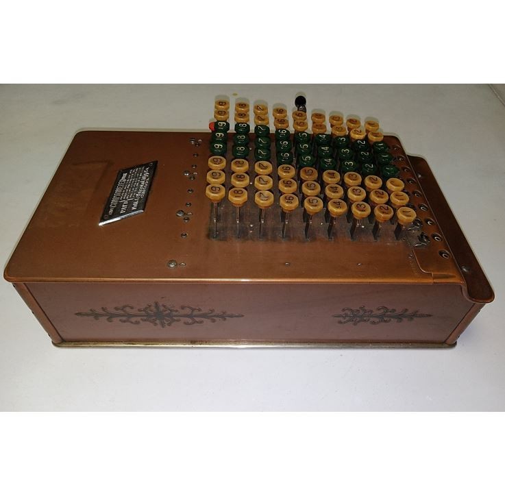 Antique Felt & Tarrant Comptometer (Mechanical Adding Machine / Calculator)