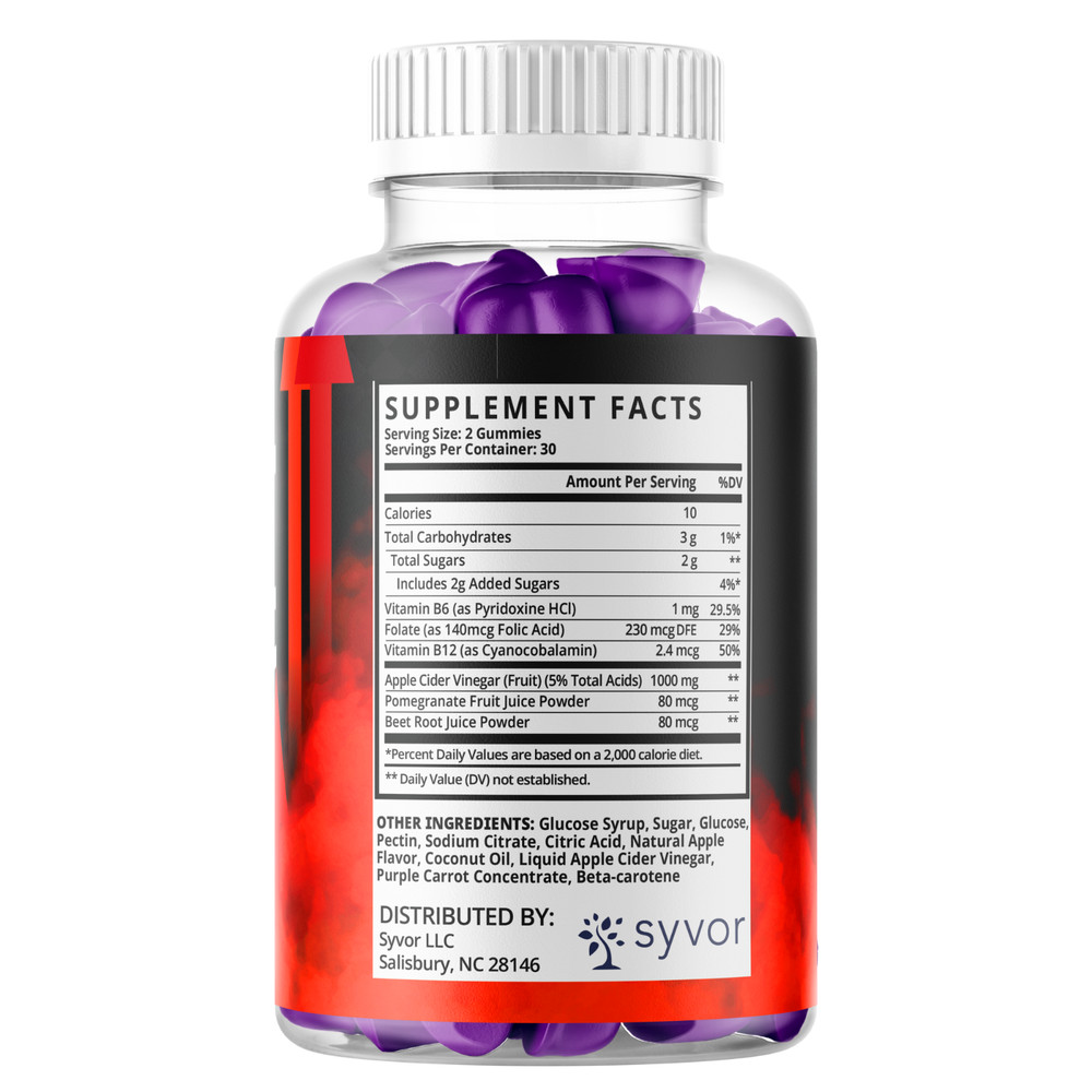 (1 Pack) Vigor Boost Gummys Advanced Male Support Formula VigorBoost 60 Gummies