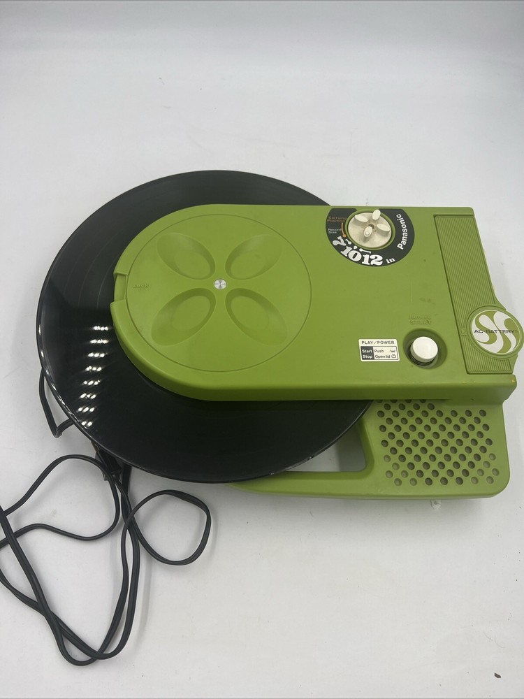 Panasonic Solid State Phono Model SG200A Record Player Midcentury Modern G2U