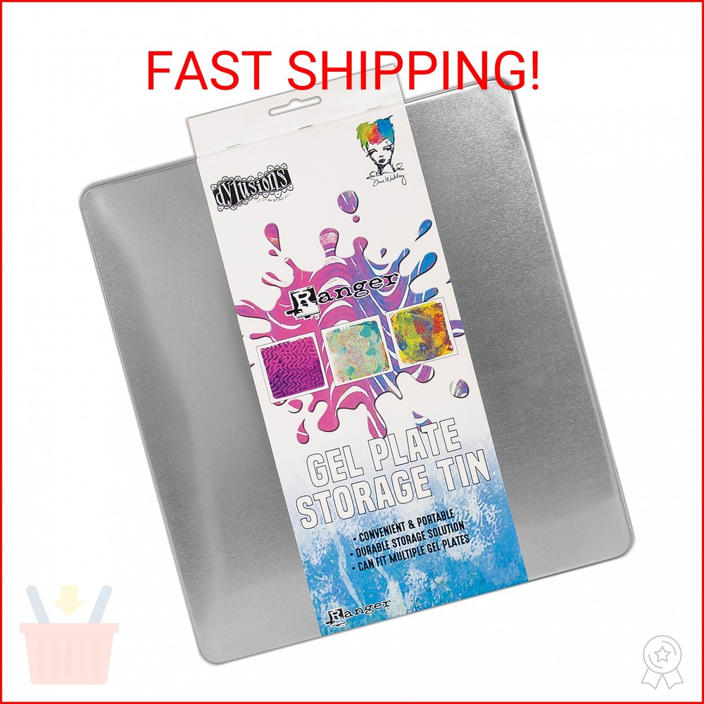 Ranger Gel Press Storage Tin, Multicolor