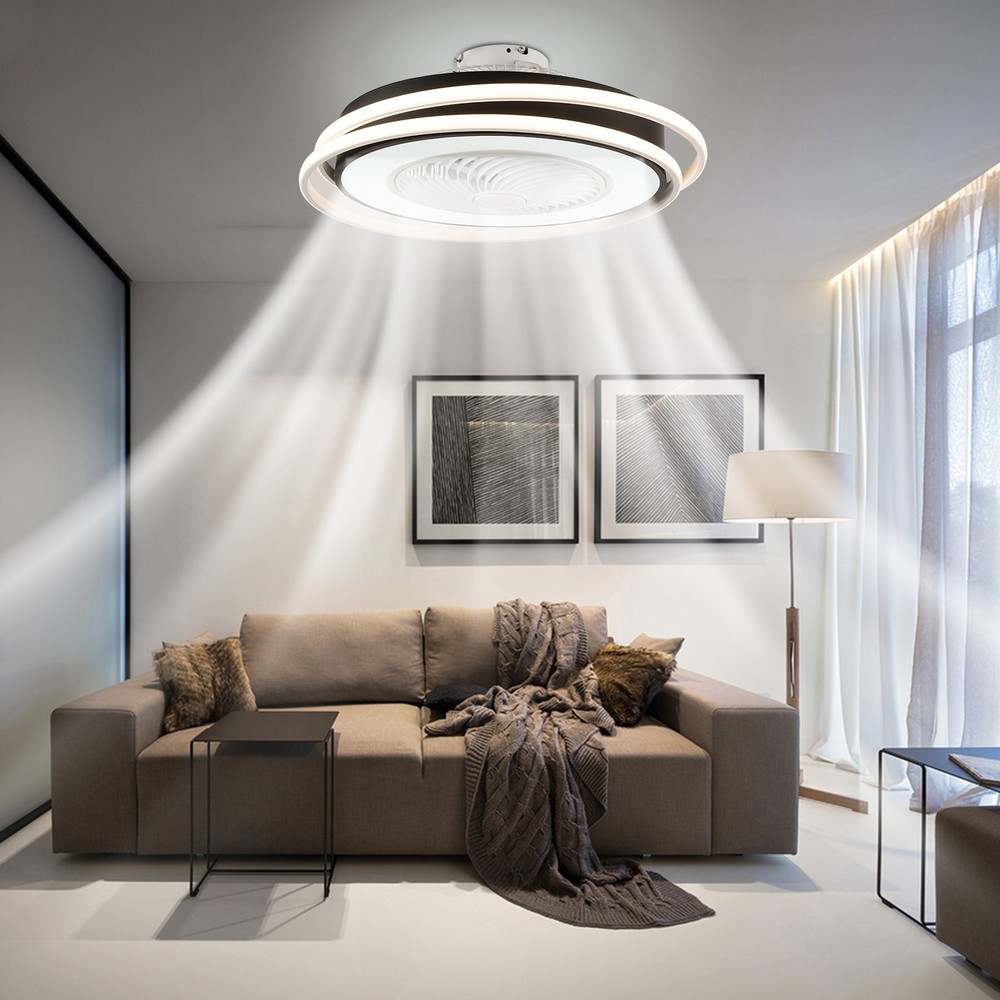 22 Inch Ceiling Fan Light, Ceiling Fan Light with Remote Control