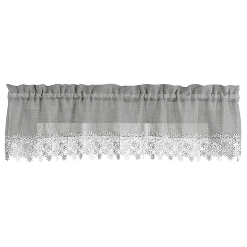 Lillian Swag Valance, Gray