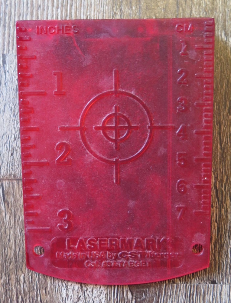 Lazer Mark Wizard with bracket & case