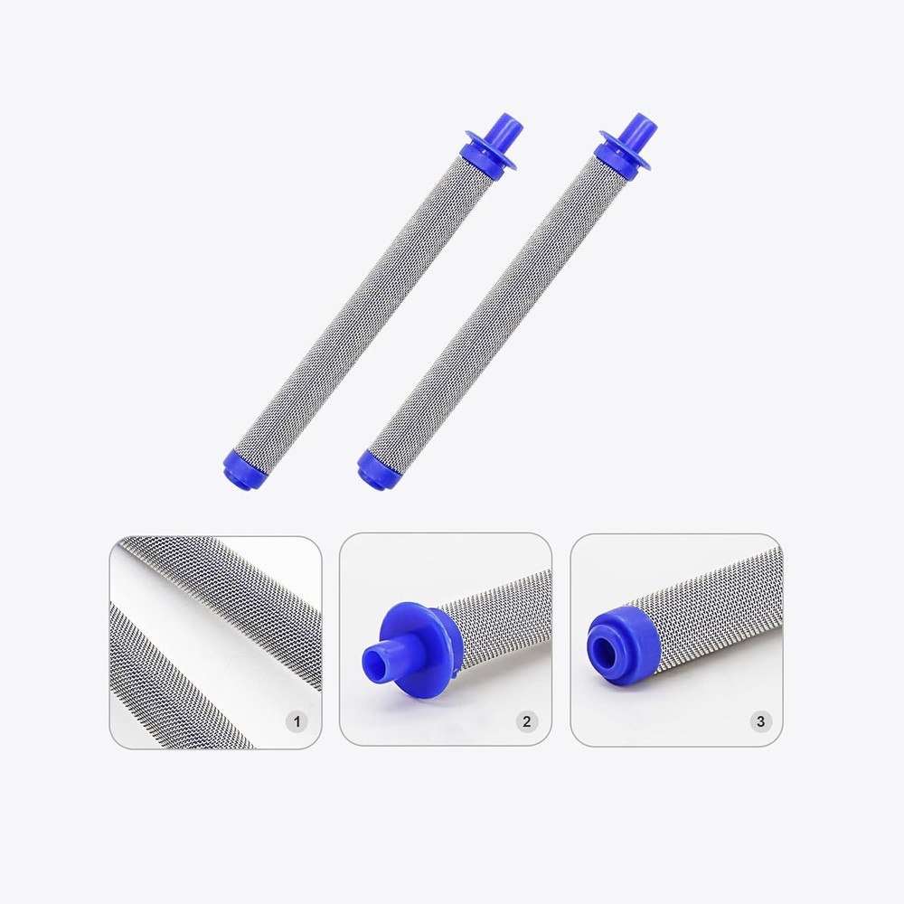 Replacement Inlet Strainer & Filter for Airless Spray Guns - Durable & Effective
