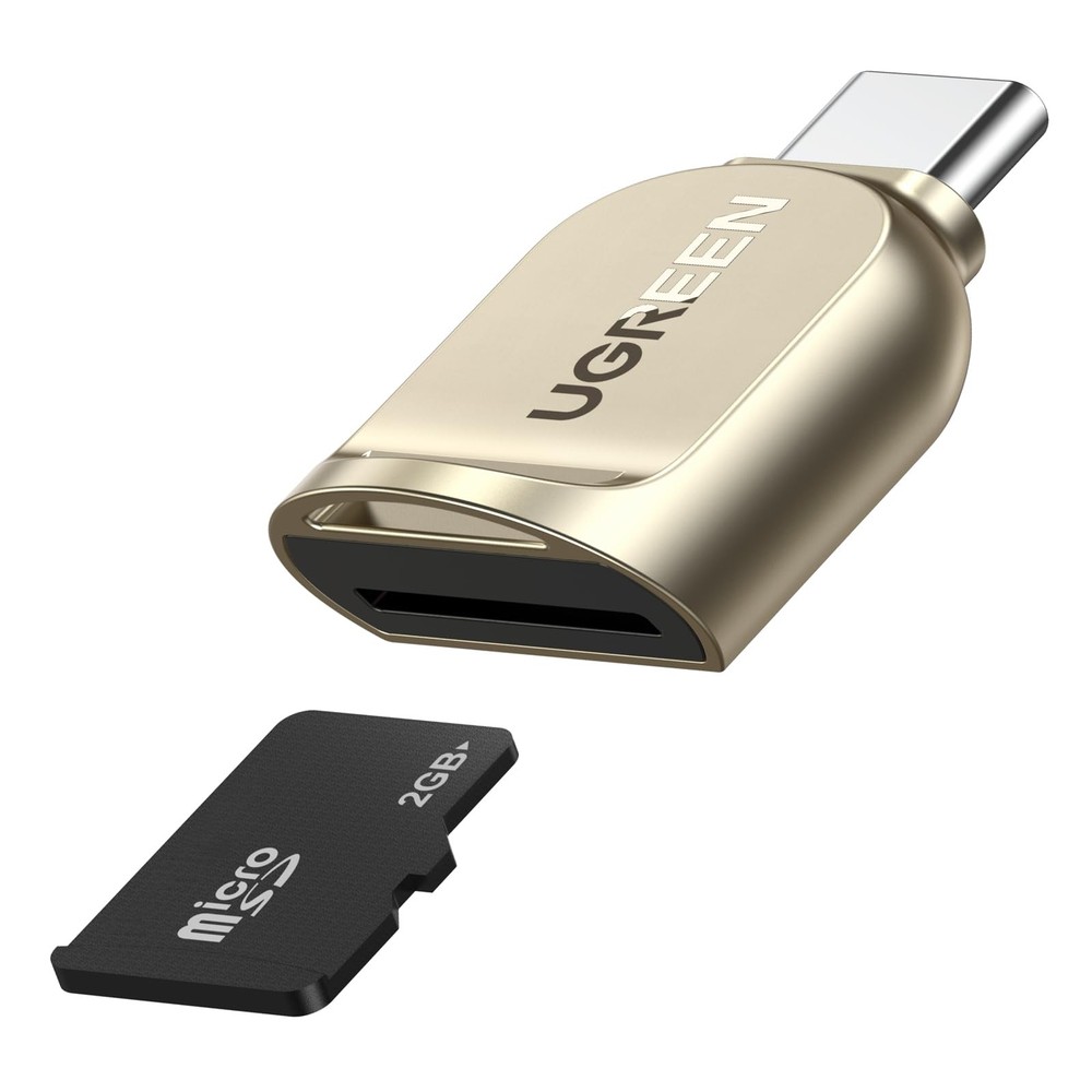 UGREEN USB C Micro SD Card Reader, Type C to Adapter Silver