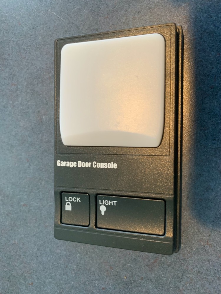 NEW Garage Door Console Wall Button Switch 3 buttons Lock Light