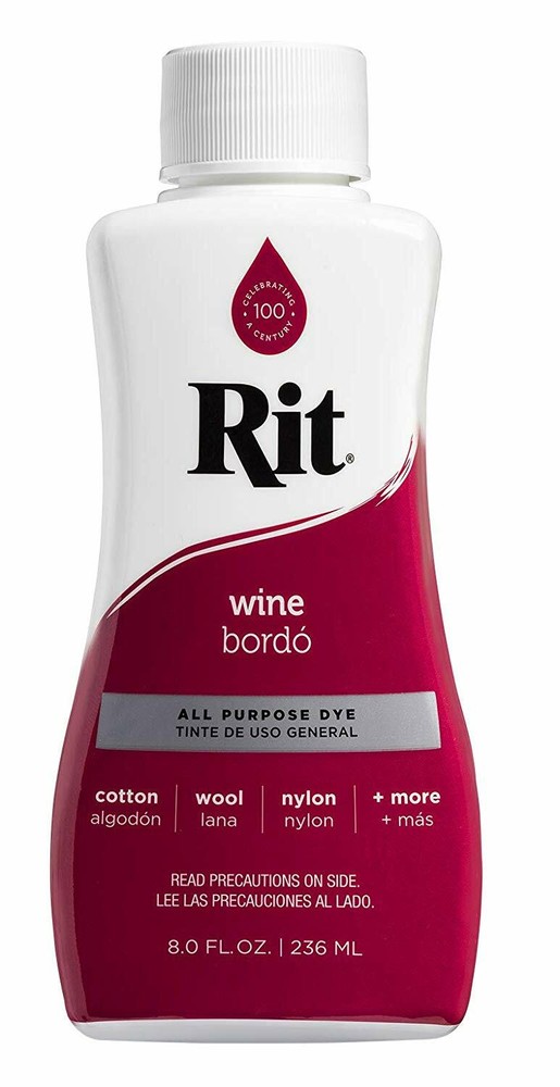 Rit Dye Liquid Fabric Dye, 8-Ounce,  Wine