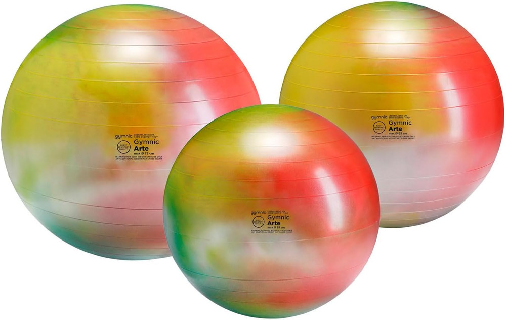 Arte plus Burst Resistant Exercise Ball, 65Cm