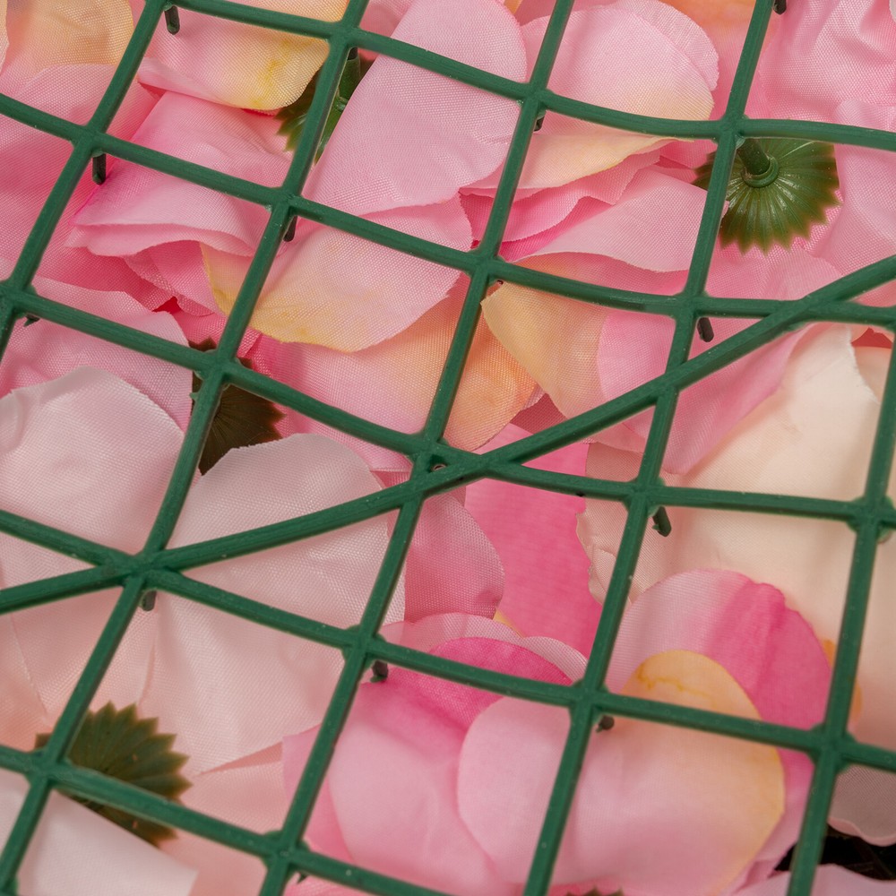 Flower Wall Panel, Artificial Floral Backdrop, Wall Decoration Backdrop