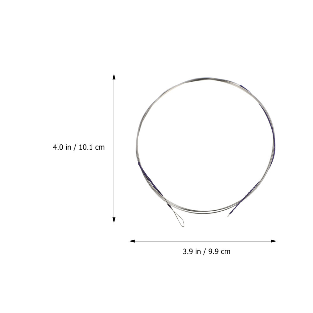 4PCS Erhu Strings Music Wire Sturdy Strings Erhu Strings (Assorted Color) New