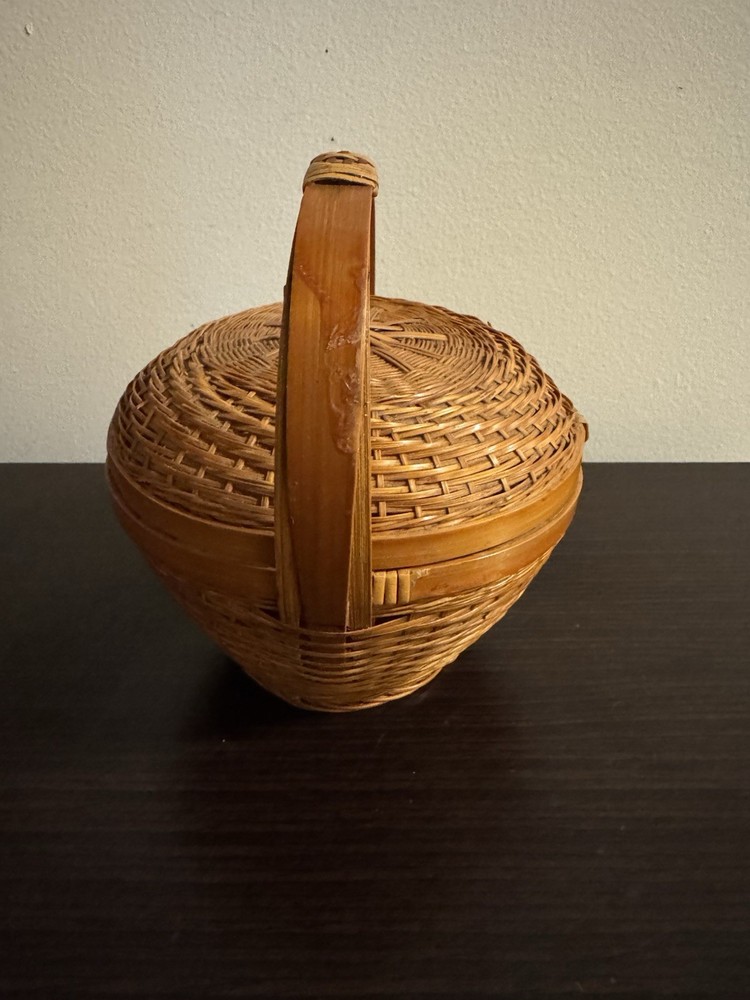 Vintage Chinese Sewing Basket