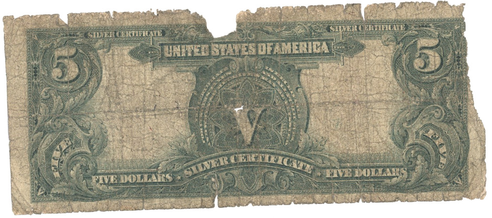 FR 272 1899 $5 LARGE SIZE SILVER CERTIFICATE **AFFORDABLE**