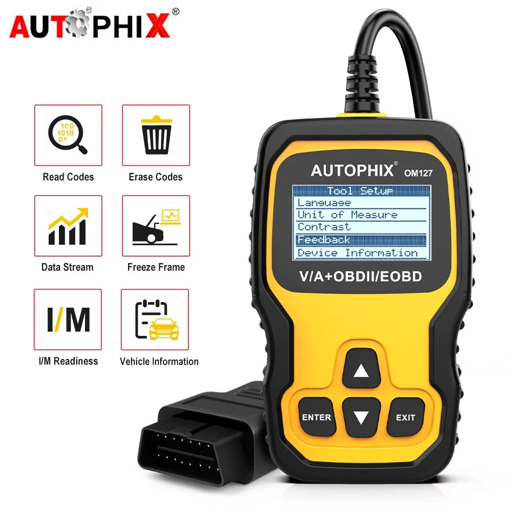 Automotive OBD2 Scanner OBD Code Reader Car Diagnostic Tool Check Engine Fault