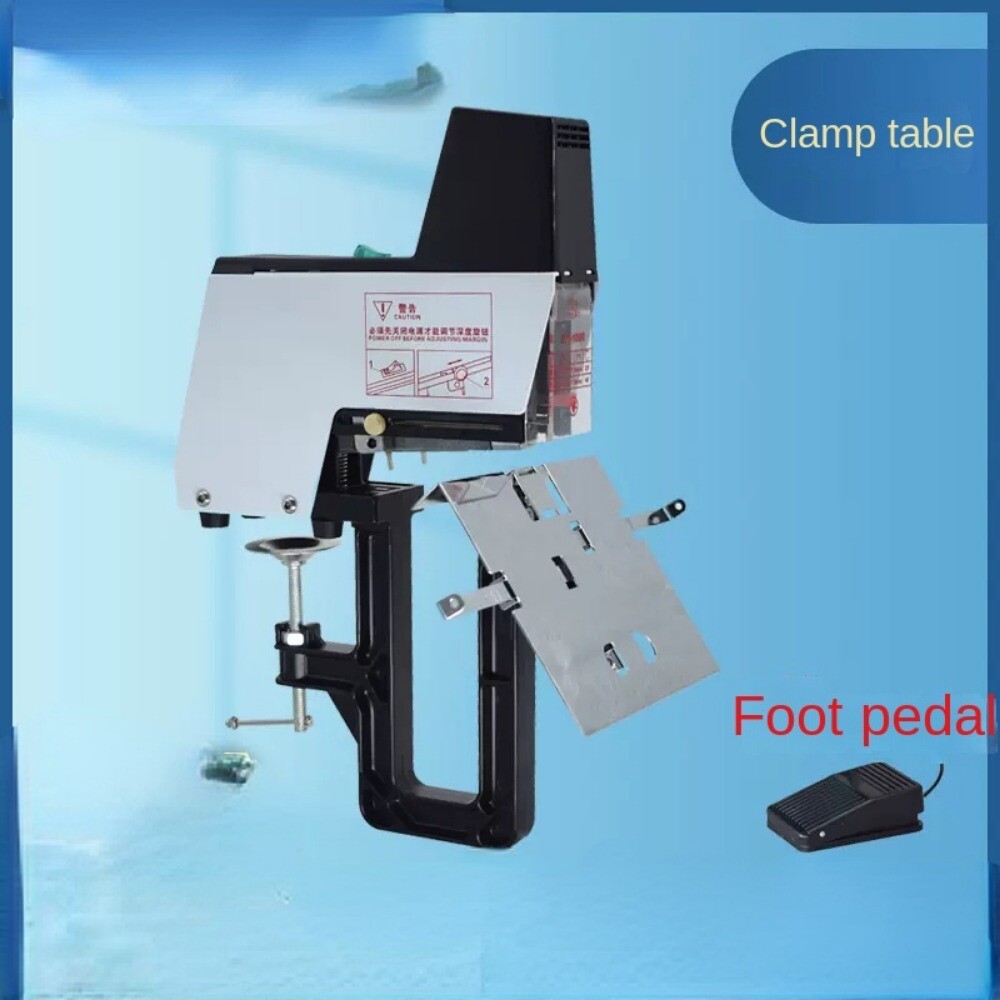 Electric Double Head Flat Staple Machine Staple Binding Machine Save Labour