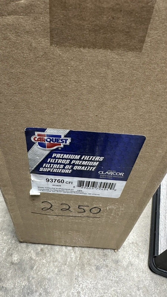 Carquest 93760 Filter / Baldwin PA31002