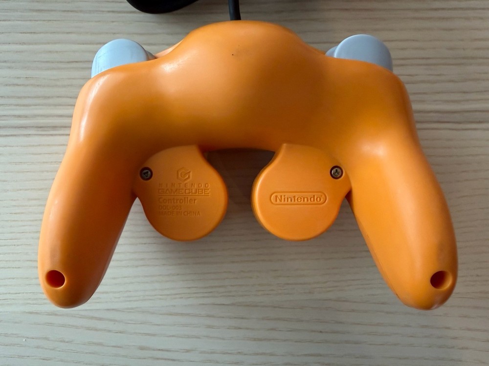 OEM Nintendo GameCube Controller Authentic Tested Tight Stick Clean Orange GC