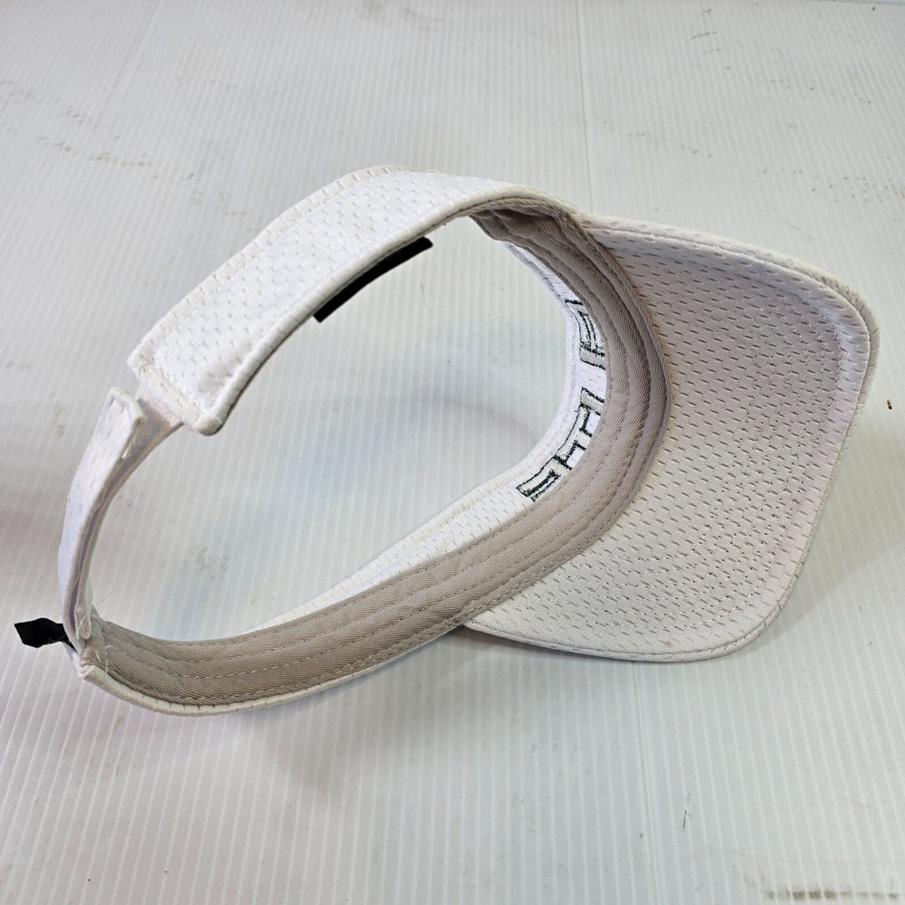 Pacific headwear ELITE visor hat white Pro Model adjustable