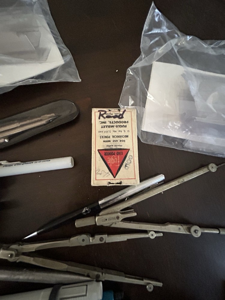 VINTAGE (DRAFTING/ ARCHITECT) TOOLS/ Various COMPONENTS/ SEE PHOTOS