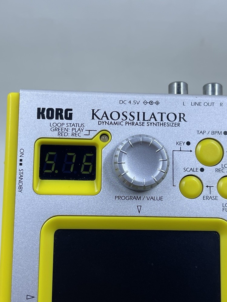 Korg Kaossilator KO-1 (KO1) Dynamic Phrase Synthesizer Touchpad Synth
